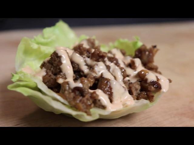 Ground Turkey Asian Lettuce Wraps | PF Changs Style | Cooking Is Easy