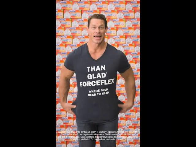 NEW John Cena Hefty Shirt Rip Commercial