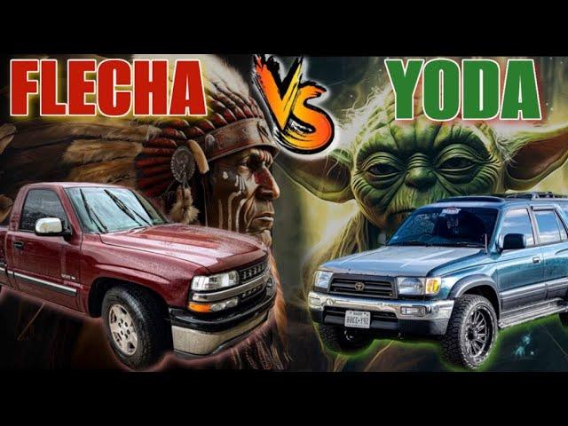 Ultimate Showdown Silverado 4.8 vs 4runner 3.4!!!