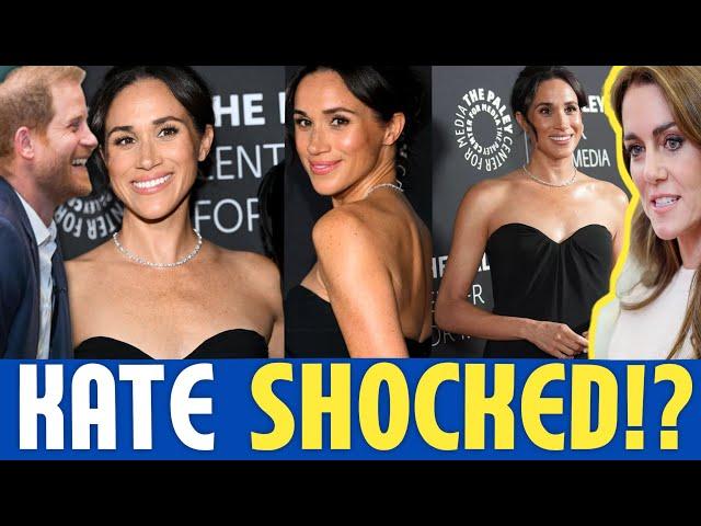 Meghan Markle's Bold & Stunning Appearance Sends Shockwaves Through the Royals | Paley Honors Gala!