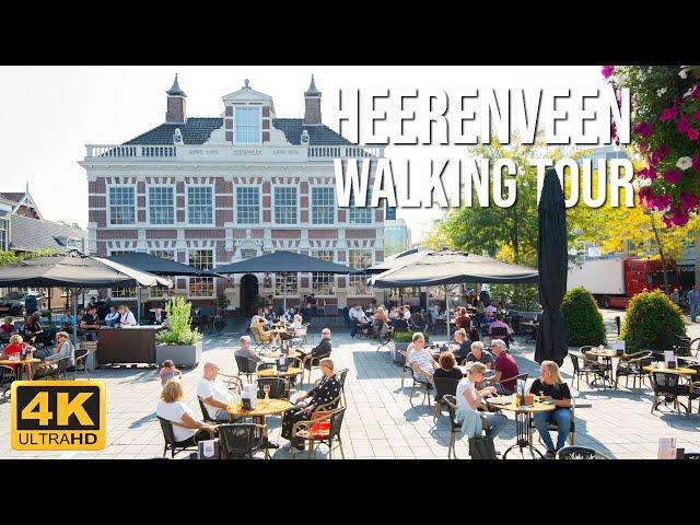 Heerenveen | A Relaxing 4K Walking Tour