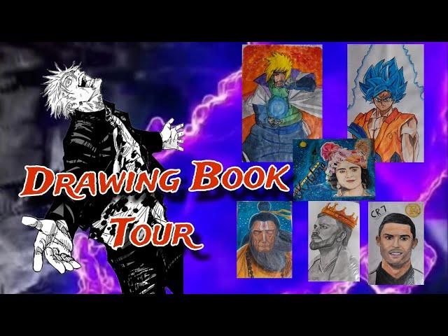 Drawing Book Tour My all drawings Keshav Bansal Art// #drawing