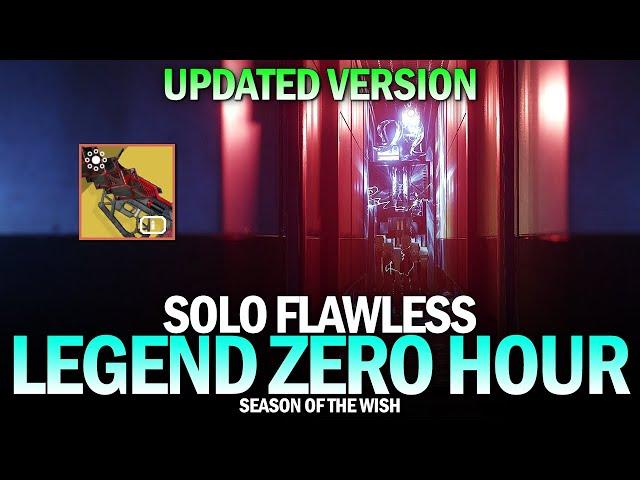 Solo Flawless Legend Zero Hour Exotic Mission (New Version) [Destiny 2]