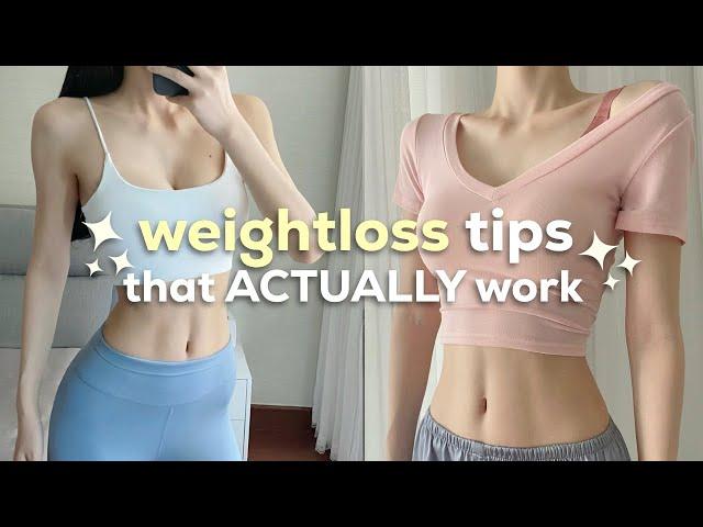 Weight loss tips that ACTUALLY 100% work *LOSE WEIGHT FAST FOR TEENS*