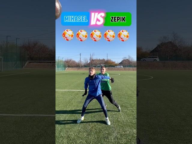  or 🟢 #headshot #challenge #mihasel #vs #zepik #football #fctretiy #mediateam #funnyshorts