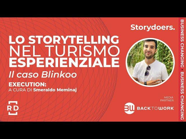 Lo storytelling nel turismo esperienziale. Il caso blinkoo