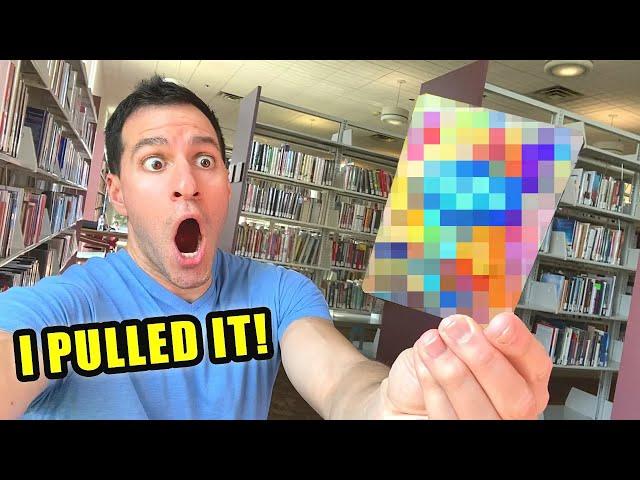 I PULLED IT IN THE LIBRARY! Pokemon Cards Opening