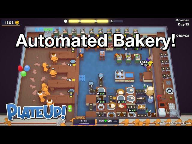 Solo Turbo Bakery - Day 1 to 15 - Franchised and Fully Automated! - PlateUp!