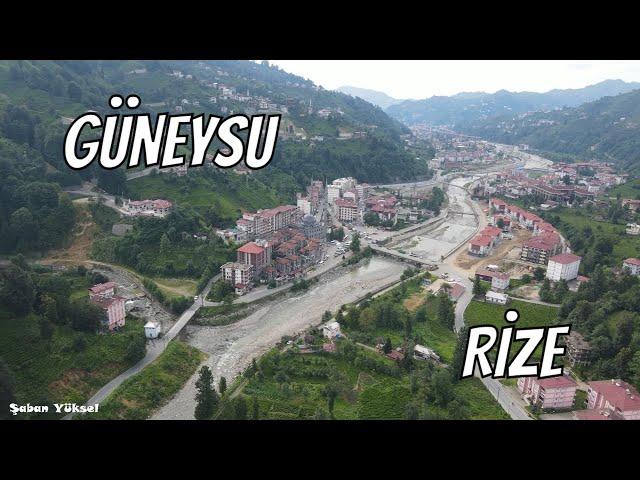 RİZE GÜNEYSU TURKEY DRONE SHOOTING