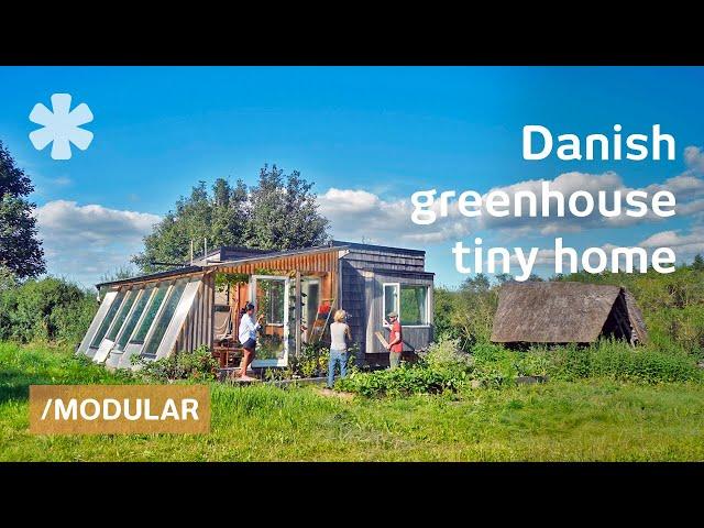 Young couple builds cozy home with indoor garden for $30K (Denmark)