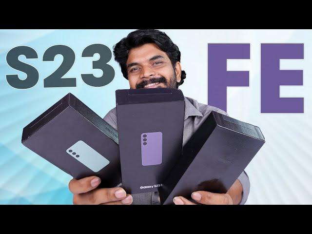 Samsung Galaxy S23 FE 5G Unboxing & First Impressions || In Telugu