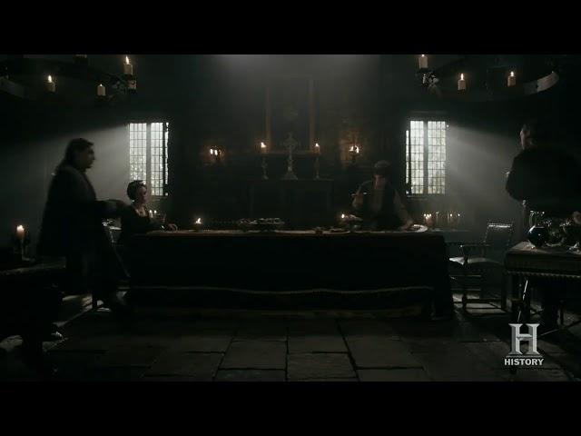 Vikings 5x16 - Judith Poisons Aethelred [Season 5B Scene]