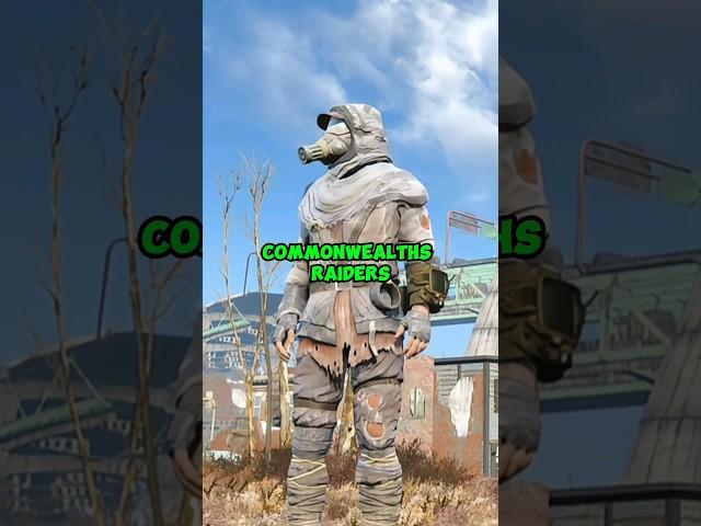 Fallout 4's CUT Raider Outfit