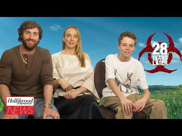 Aaron Taylor-Johnson & Jodie Comer on Why '28 Years Later' Is a "Perfect" Film | THR News