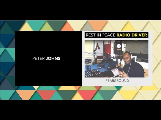 Rest in Peace RADIO legend PETER JOHNS #ZIMBABWE