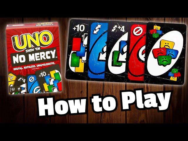 How to play UNO Show 'em No Mercy!