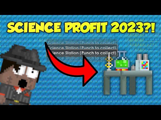 Maximize profits in Growtopia with Science Stations 2023! 