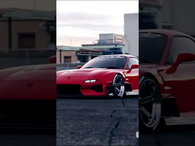 Mazda rx7 black or red  which one do you like ?