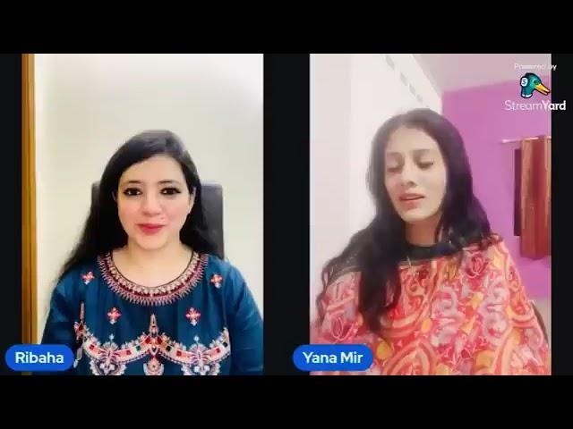 Kashmiri Girl Yana Mir Talk On Indo-Pak Relations