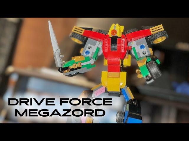 LEGO Power Rangers Drive Force | Drive Force Megazord (PT.1) #lego #powerangers #legobuilds