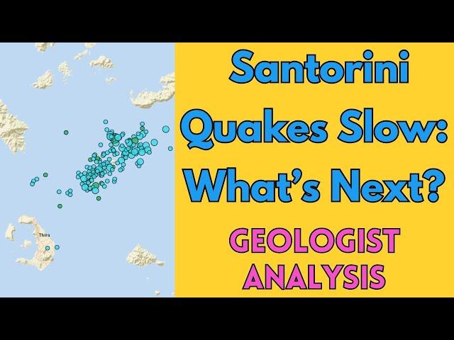 Fewer Earthquakes Near Santorini But An Uncertain Future: Geologist Analysis