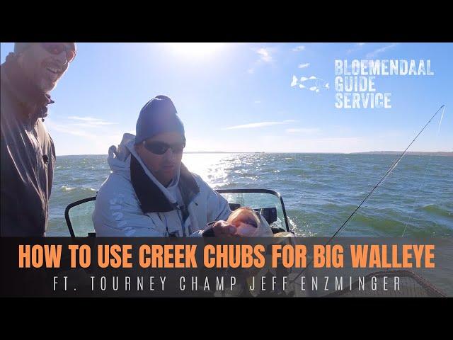 How To Use Creek Chubs for Big Walleye - With Tournament Champ Jeff Enzminger