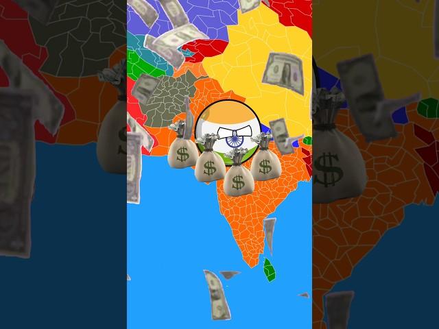 Power of India #countryballs #shorts