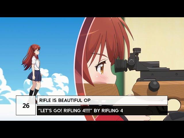 Top 40 Girls with Guns Anime Openings