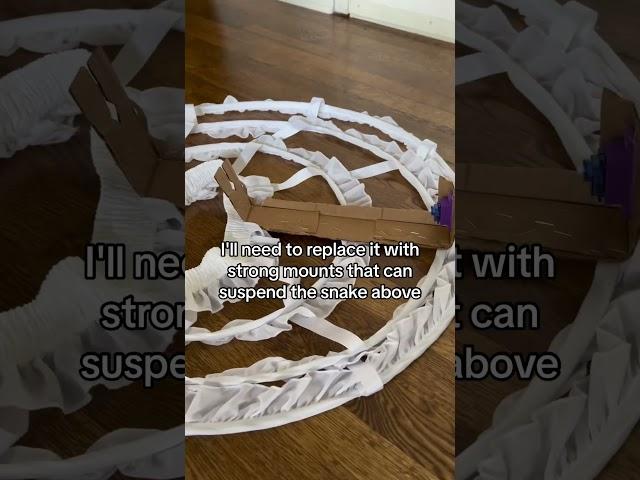 Medusa snake dress part 4 #wearables #3dprinting #arduino #fashion #robotics