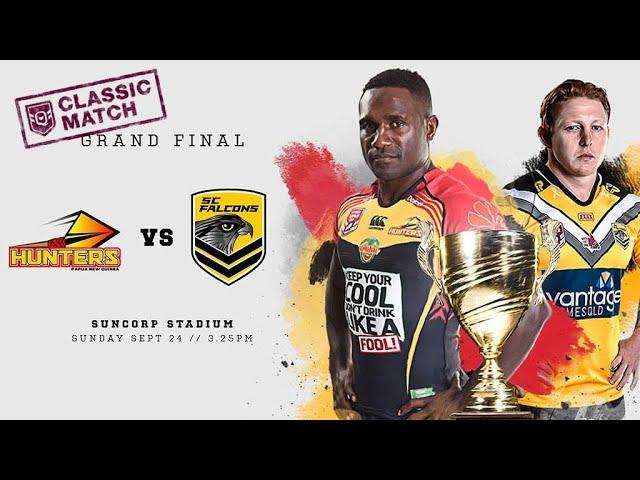 Classic match: PNG Hunters v Sunshine Coast Falcons - 2017 Grand Final