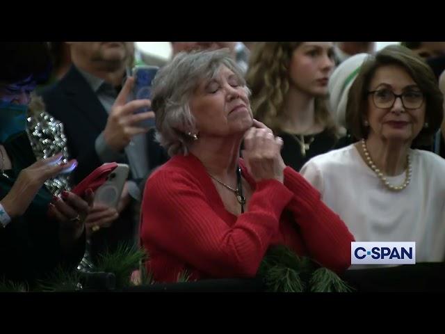 Kamala Harris addresses DNC Holiday Reception - SPECIAL VIDEO view of crowd reactions (12-15-2024)