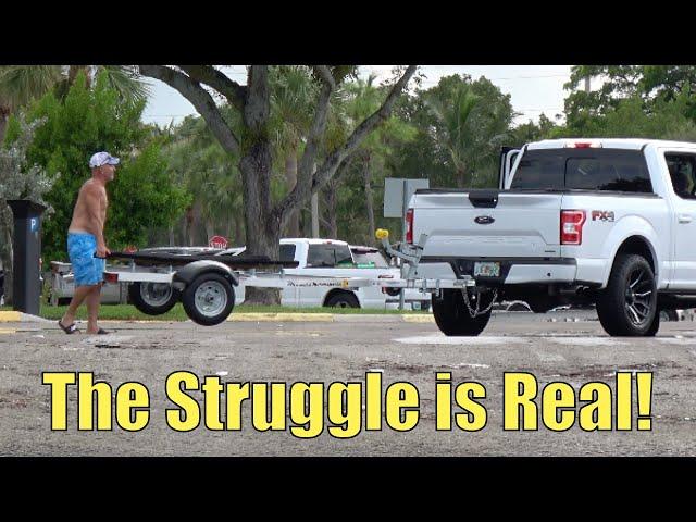 The Struggle At The Ramp Is Real! | Boynton Beach | Broncos Guru | Wavy Boats