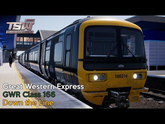 Down the Line - Great Western Express - Class 166 - Train Sim World 2020