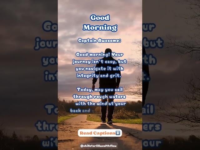 Embark on a voyage of success, Captain Awesome! Your journey shines as a beacon of resilience 