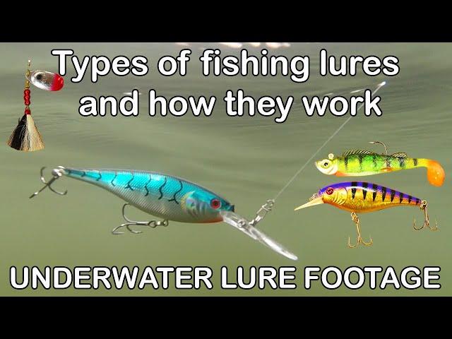 How fishing lures work (underwater fishing lures)