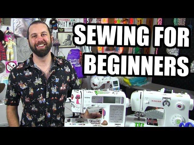 How to use a sewing machine: Brother SE-400 - Part 1 (Standard Sewing)