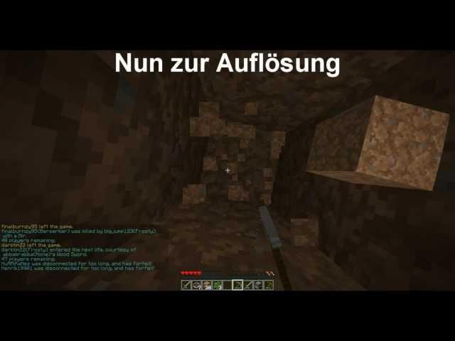 Was denkst du? #1 (Auflösung) | Minecraft PvP - Hunger Games [Deutsch] [HD]