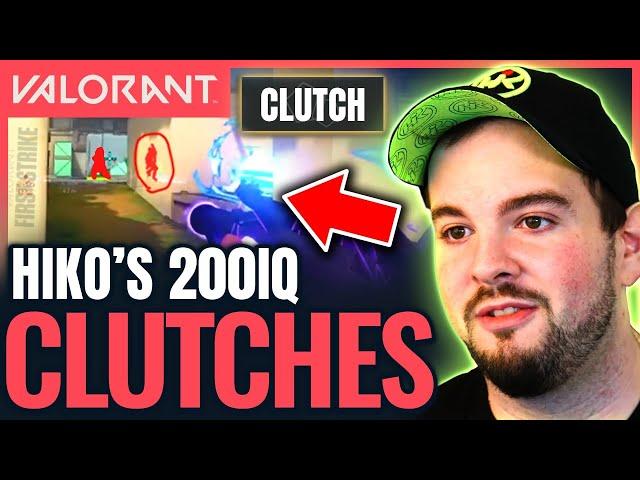 VALORANT | The BEST Clutcher In The WORLD! - Hiko Pro Analysis