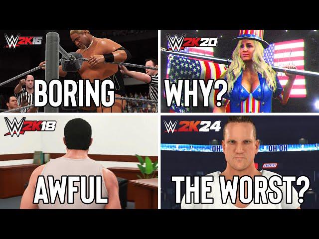 The Worst DLC In Every WWE 2K Game