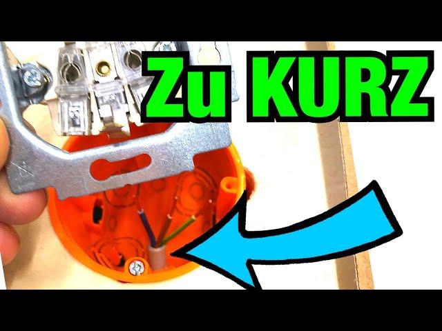 Kabel zu Kurz ?! So kannst du kinderleicht verlängern