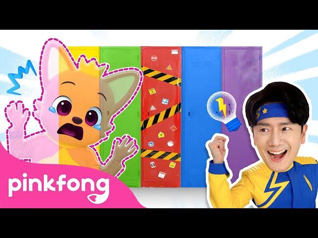  Surprise Magic Lockers |  Learn Colors | Super Solver Sammy | Pinkfong Baby Shark Kids Song