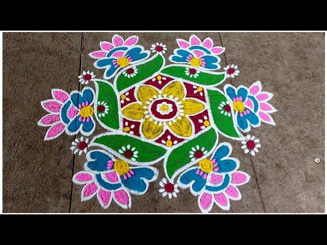 Pongal Special Rangoli Design 2025/ Margazhi / Rangoli / Kolam / Muggulu / New / Sashti Pooja / Easy