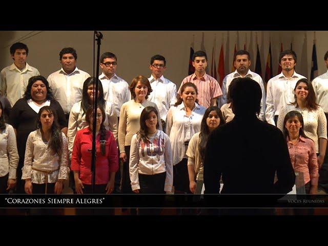 VOCES REUNIDAS - Corazones siempre alegres