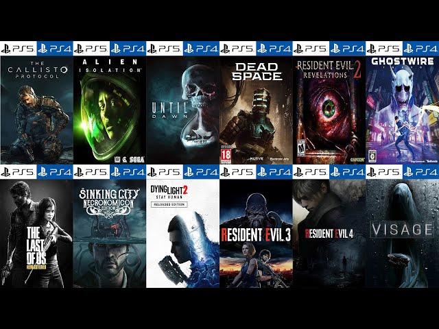 Top 25 Best Horror Games for PlayStation 4 and PlayStation 5 | Horror Games on PS4 & PS5