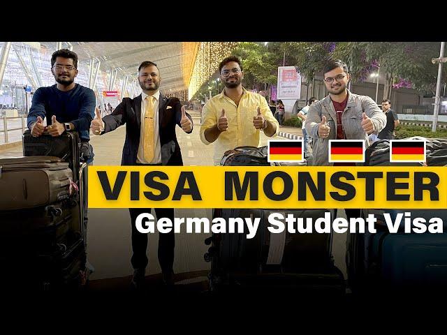 Visa Monster | Germany Visa King | Airport Reels | Study in Germany 2021 #Shorts #Airportreels #visa