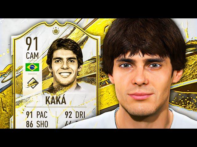 IS HE WORTH 600K?  91 Icon Kaka Player Review - FIFA 23 Ultimate Team