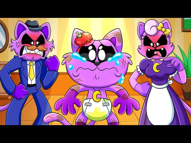 Poor Baby CATNAP Life: Bad Family! Poppy Playtime Animation