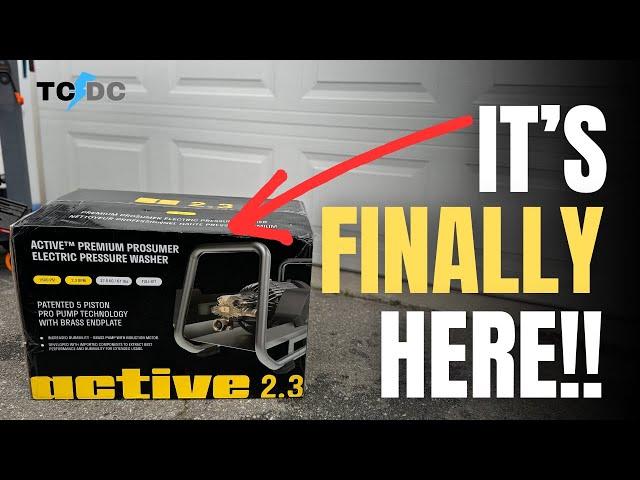 NEW ACTIVE 2.3 UNBOXING AND FIRST IMPRESSIONS | COULD THIS BE THE BEST PRESSURE WASHER FOR CARS?