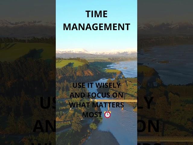 TIME MANAGEMENT