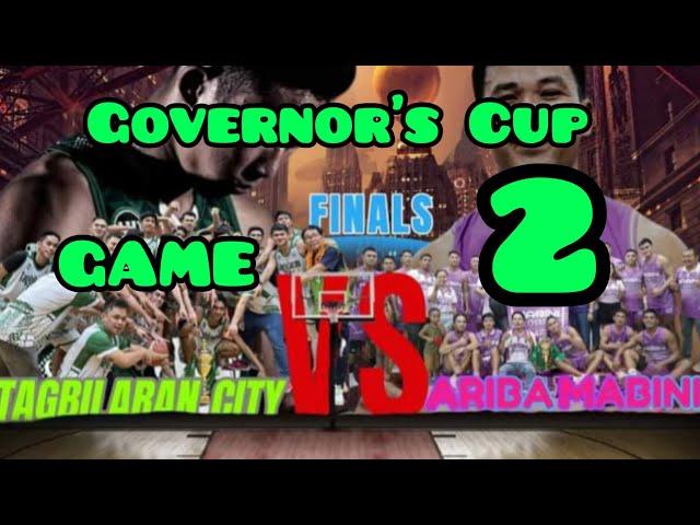 Governor's Cup Season-2 GAME -2  TAGBILARAN VS ARRIBA MABINI